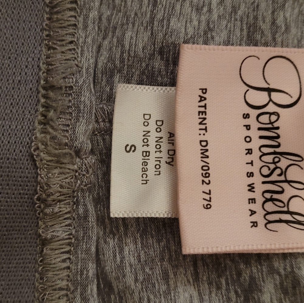 Two bombshell shoorts leggings